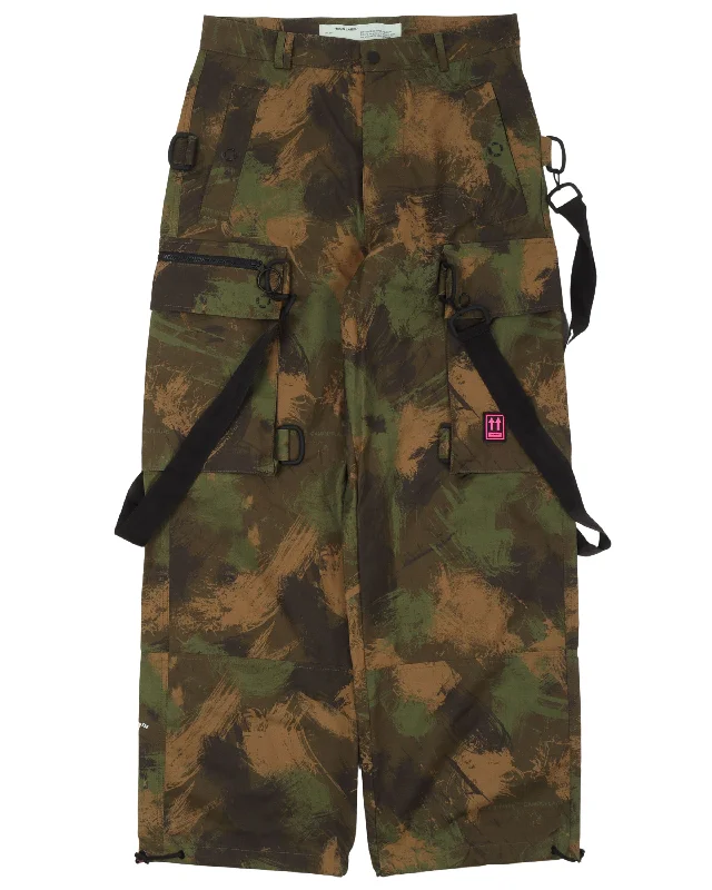 Camouflage Pants Casual Wide Pants