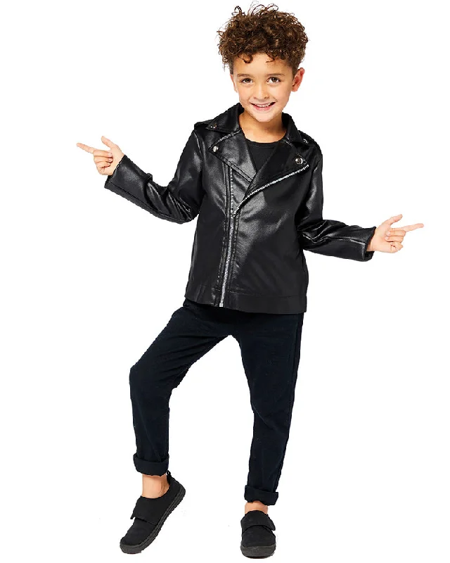 Grease T-Bird Jacket 4-6 Years Ribbed Jacket Pleated Jacket Ruffled Jacket
