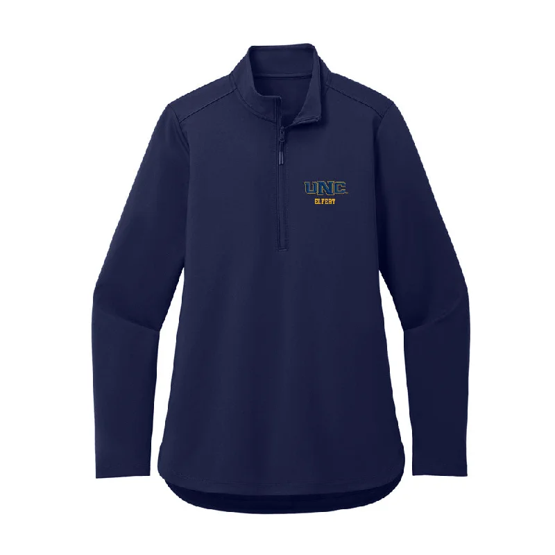 UNCO - NCAA Women's Cross Country : Brooke Elfert - Women's Premium Quarter Zip Jacket Ribbed Jacket Pleated Jacket Ruffled Jacket