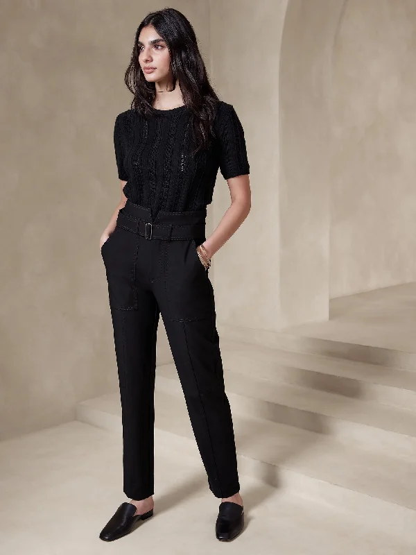Refined Utility Pant Elegant Dress Pants