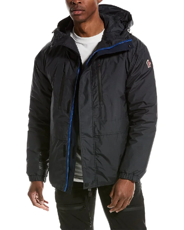 Moncler Leuk Jacket Wool Fabric Cashmere Fabric Tweed Fabric