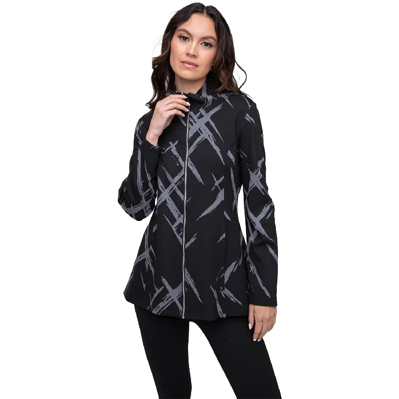 Women's Liv by Habitat Stella Jacket Black Jacquard Chenille Fabric Brocade Fabric Lace Fabric