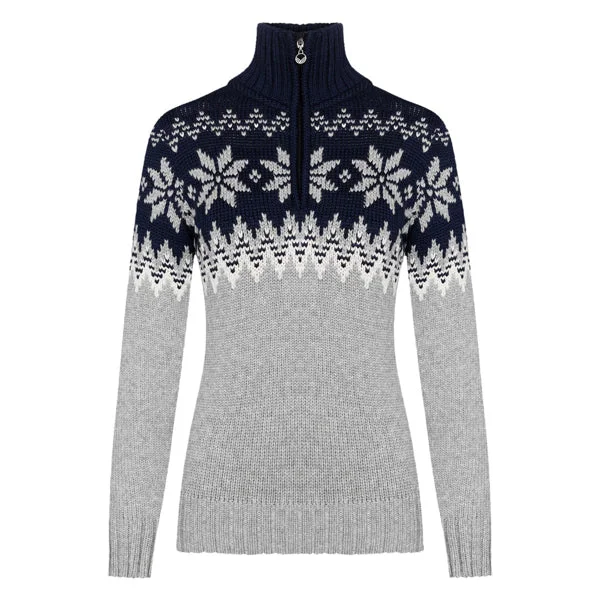 Myking Sweater Women's Elegant Classic Vintage
