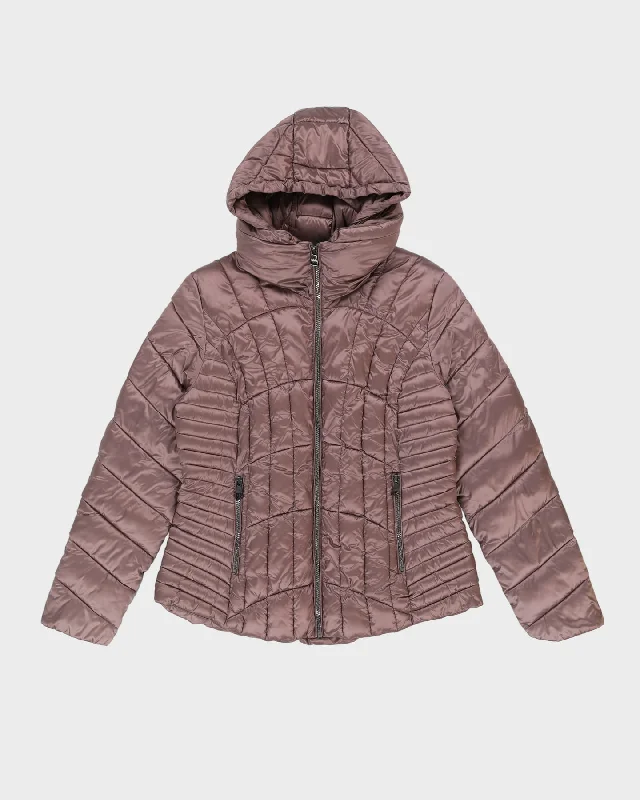 Karl Lagerfeld Puffer Jacket - L Snapped Jacket Toggled Jacket Drawstring Jacket