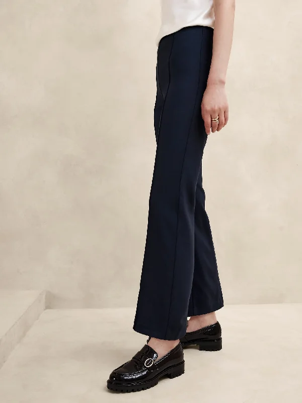 Crop Flare Everywhere Ponte Pant Casual Drawstring Pants