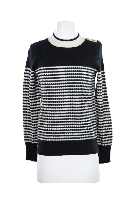 Bloomingdale's Cashmere Sweater Notch Collar Peter Pan Collar Cowl Neck