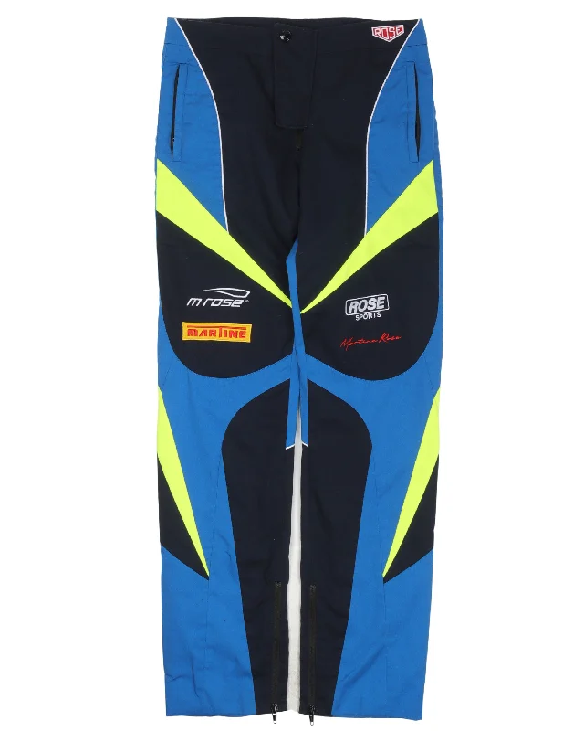 Moto Race Pants Cozy Jogger Leggings