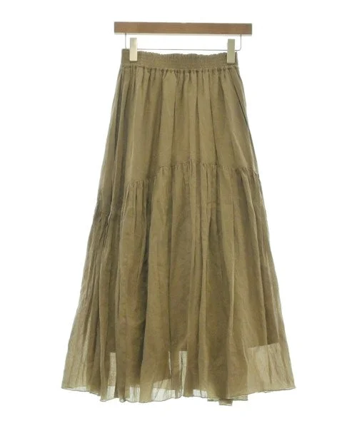 Dessin Long/Maxi length skirts silk skirt lustrous