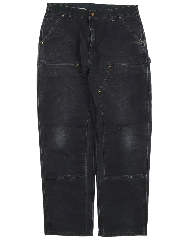 Carhartt Double Knee Pants Classic Cropped Pants