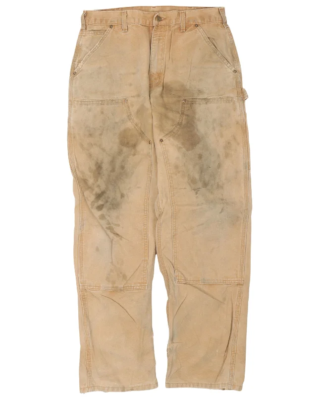 Carhartt Double Knee Dirty Pants Classic Chino Pants