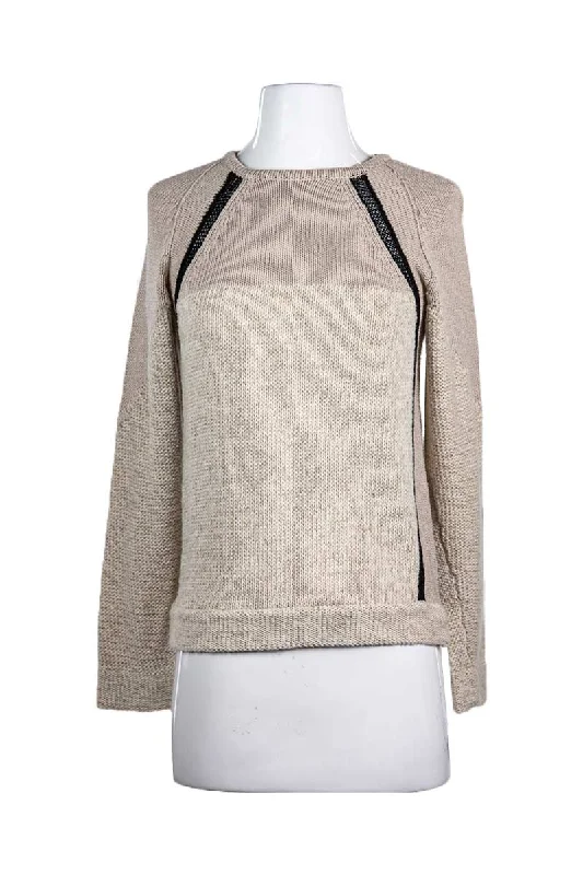 Helmut Lang Sweater Print Jacquard Patchwork