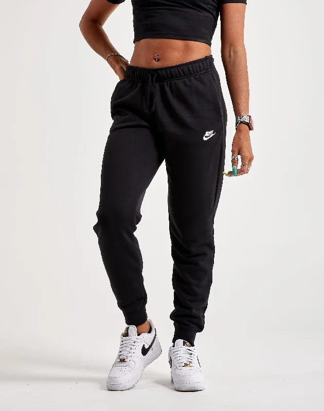 Nike Club Fleece Mid-Rise Pants Comfortable Maternity Pants