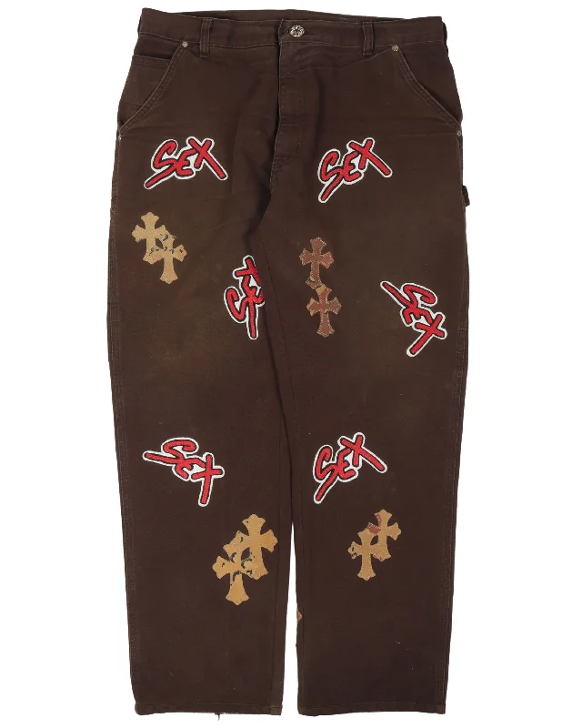 Sex Records Carpenter Pants Cozy Full-Length Pants