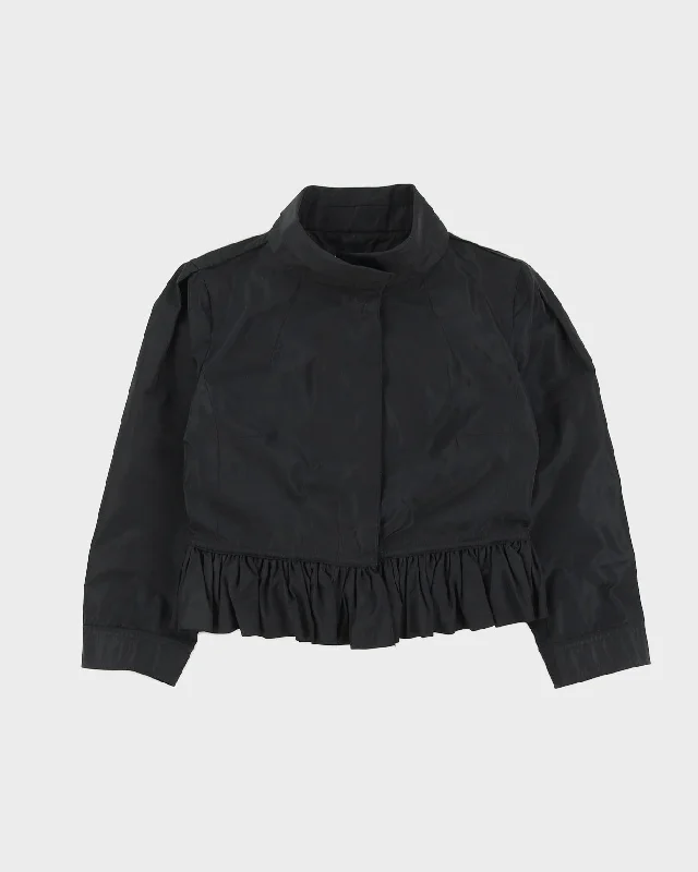Dolce & Gabbana Black Jacket - M V-Neck Jacket Boat Neck Jacket Square Neck Jacket