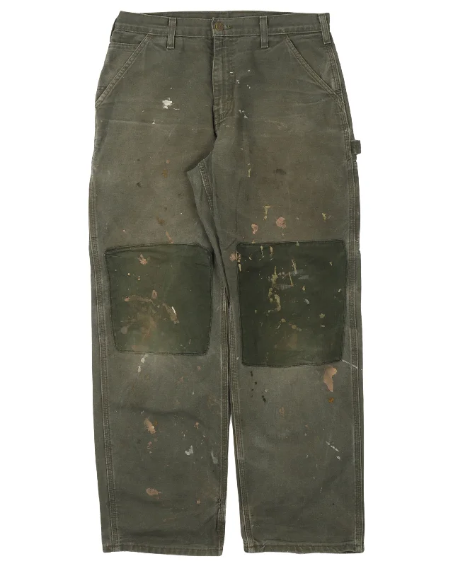 Carhartt Carpenter Pants Knee Pads Lightweight Jogger Pants