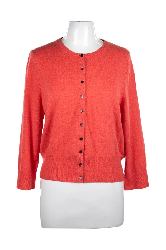 Pure Collection Sweater Zippered Front Buttoned Front Snap Front
