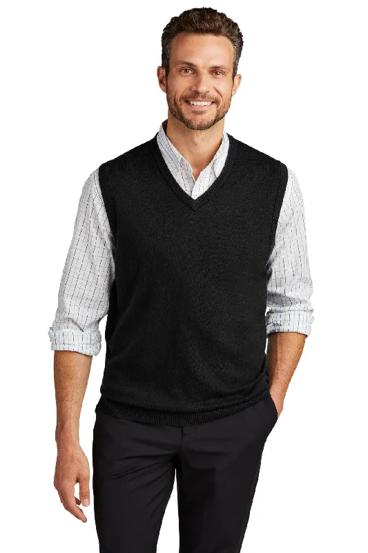Port Authority Sweater Vest. SW286 Open Front Closed Front Wrap Front