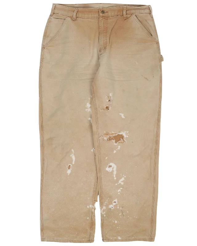Carhartt Carpenter Pants Casual Plaid Pants