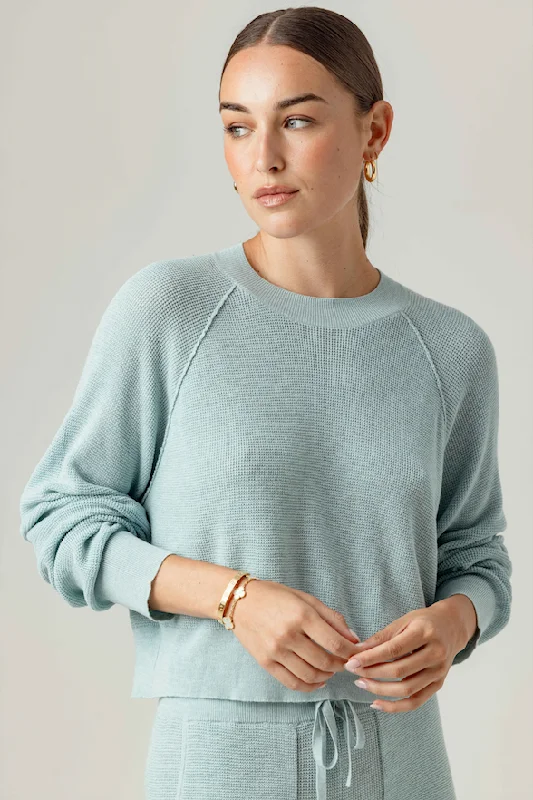 Alessia Sweater Blizzard Blue - Sundays Soft Cozy Warm