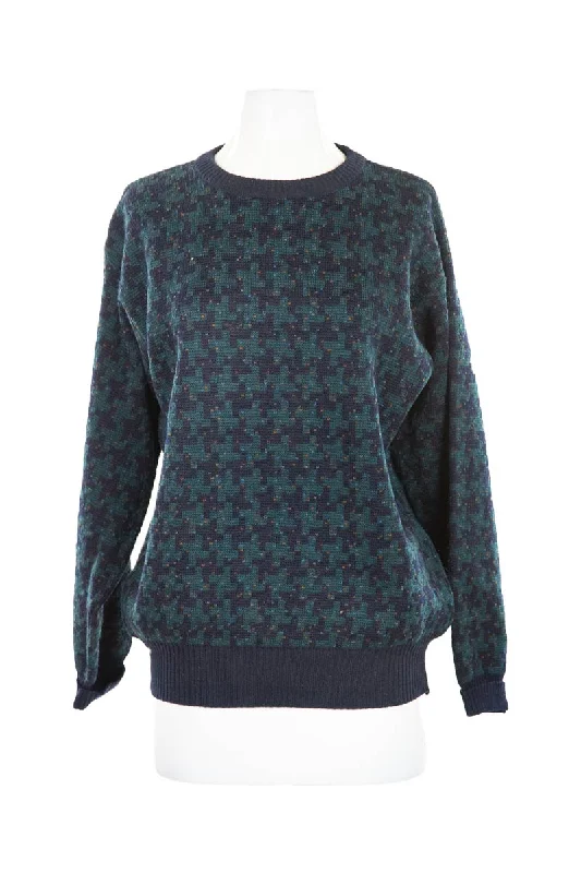 Vintage 90s Tricots St. Raphael Sweater Zippered Buttoned Snapped