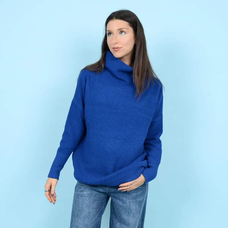 Ottoman Mock Neck Sweater Modern Contemporary Chic