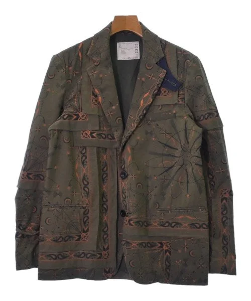 sacai Casual jackets Print Jacket Jacquard Jacket Embroidered Jacket
