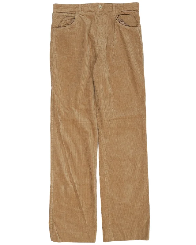 Corduroy Pants Chic Checkered Pants