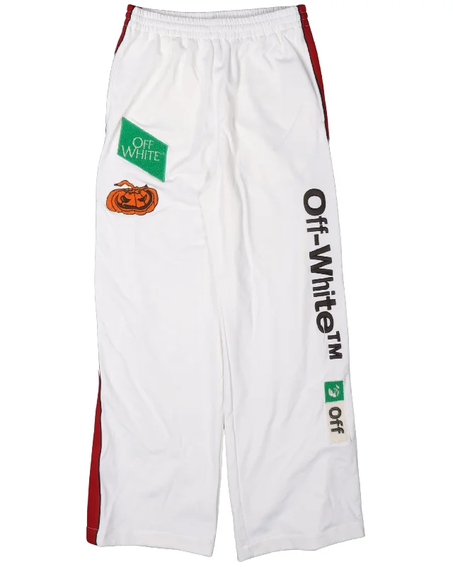 Multilogo Skate Track Pant High-Waist Trousers