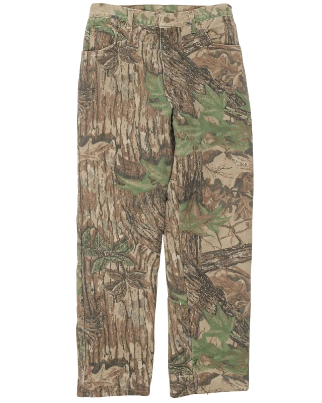 Cabela's RealTree Padded Camouflage Pants Casual Yoga Pants