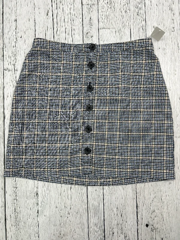 Abercrombie & Fitch plaid skirt - Hers M high slit skirt