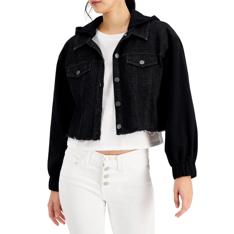 INC -  Mixed-Media Jacket Elasticated Jacket Padded Jacket Insulated Jacket