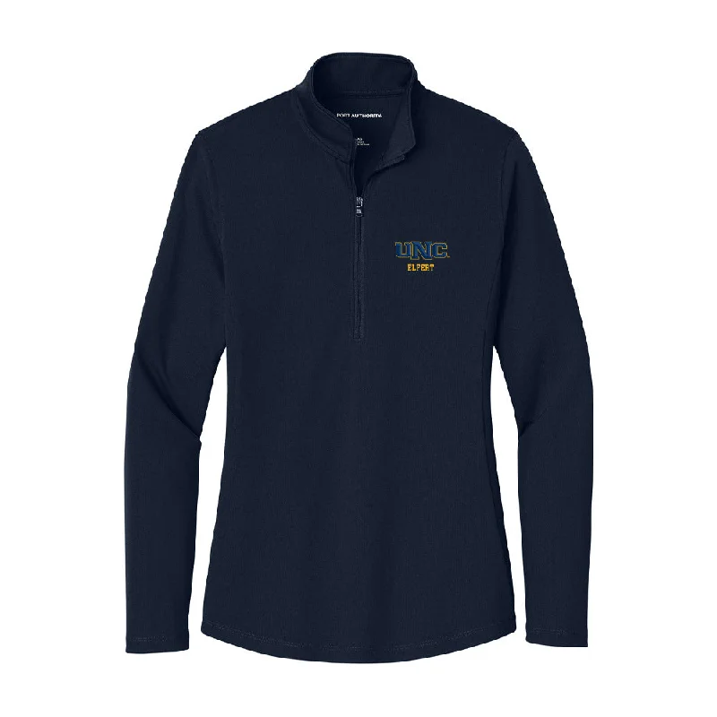 UNCO - NCAA Women's Cross Country : Brooke Elfert - Women's Lightweight Quarter Zip Jacket Oversized Jacket Tailored Jacket Straight Jacket
