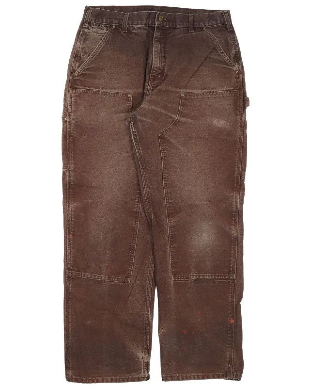 Carhartt Double Knee Pants Classic Straight Pants