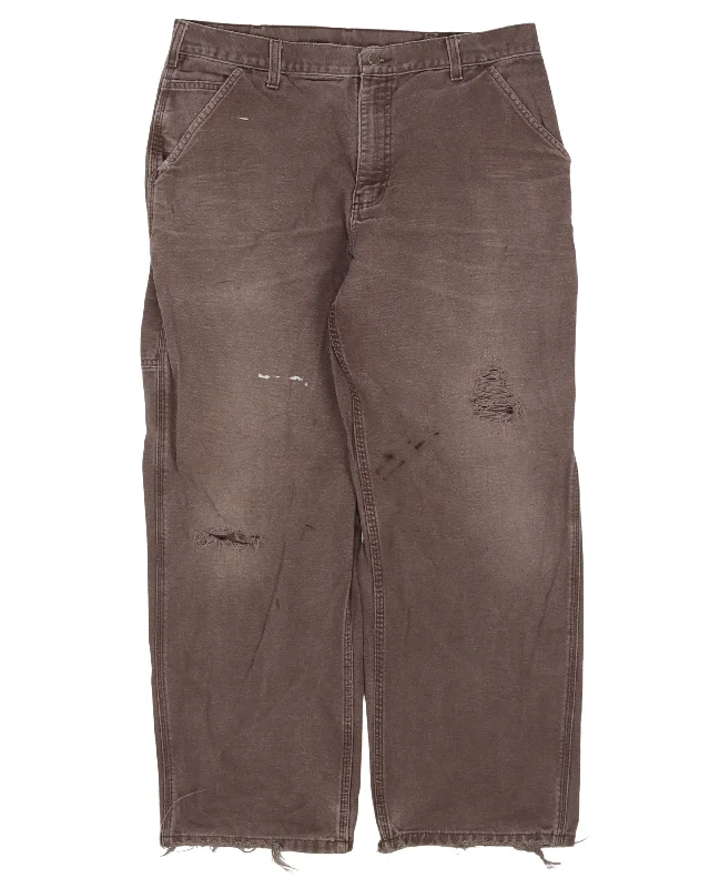 Carhartt Carpenter Pants Warm Wool Trousers