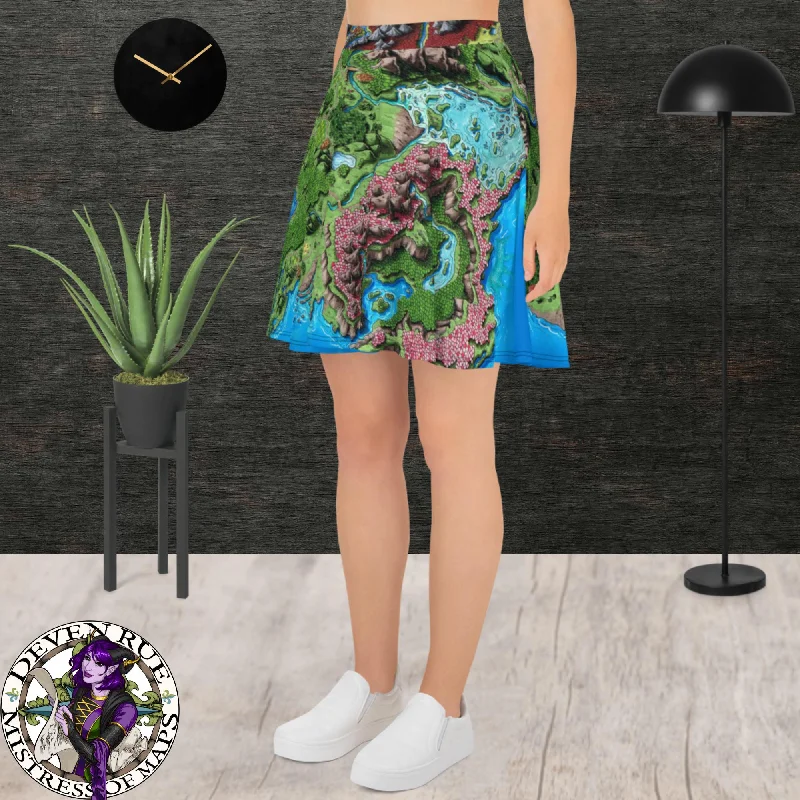 Taur'Syldor Skater Skirt leather skirt sleek