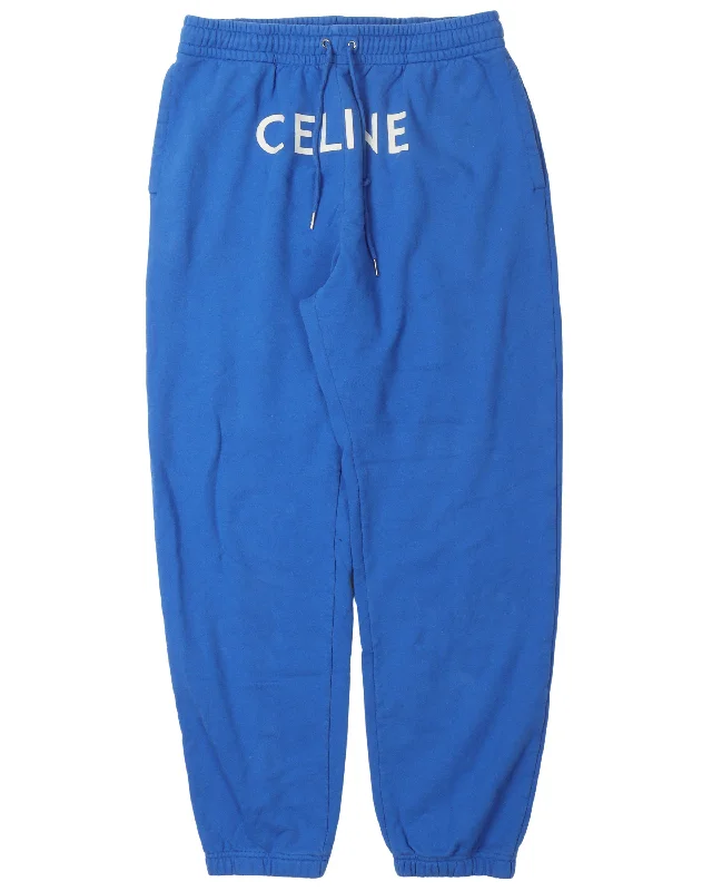 Logo Sweat Pant Soft Stretch Leggings