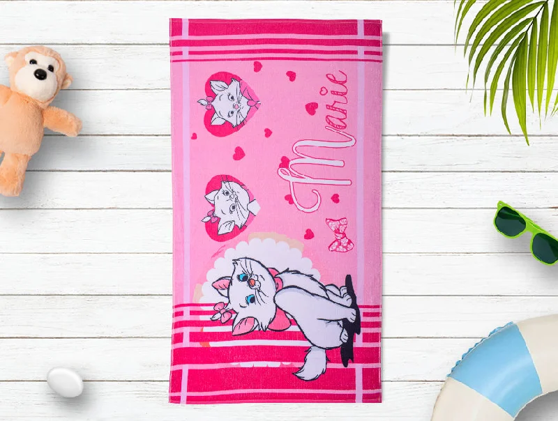 Ballet Slipper - Blush 100% Cotton Bath Towel - Disney Marie By Spaces