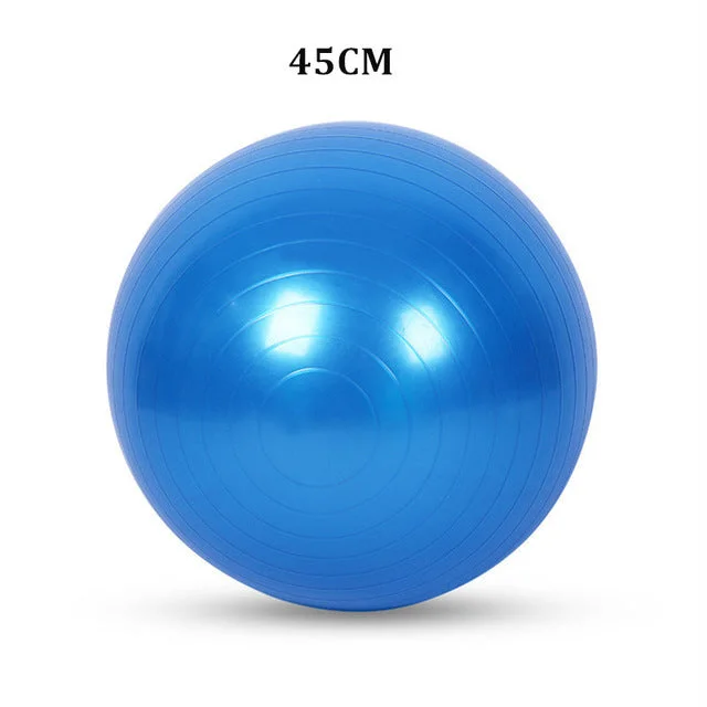 Exercise Yoga Ball Sports Stability Balance Ball for Pilates Birthing Fitness Gym Workout Training Physical Therapy Anti-Burst