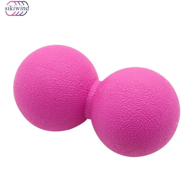 Fitness Yoga Massage Ball TPE Lacrosse Crossfit Peanut Therapy Gym Relaxing Exercise  Release Muscle Sport Fitness Massage Ball