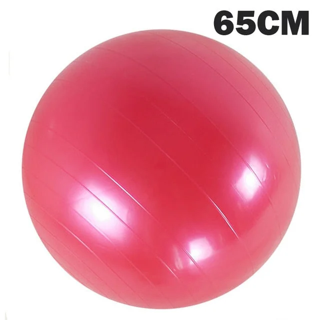 ITSTYLE Sports Yoga Balls Bola Pilates Fitness Gym Balance Fitball Exercise Pilates Workout Massage Ball 45cm 55cm 65cm 75cm