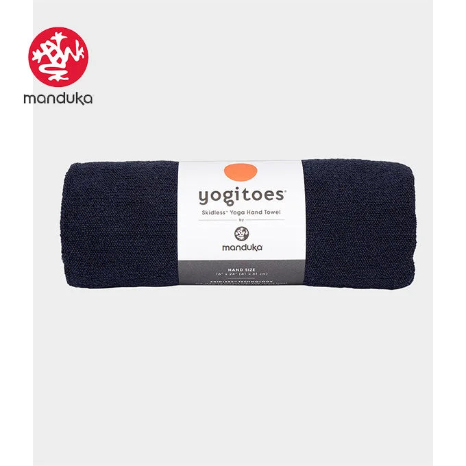 Manduka Yogitoes kleines Yoga Hand Tuch - midnight