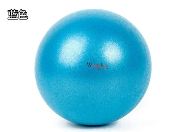 Mini Yoga Pilates Ball Explosion-proof Pvc Fitball For Stability Exercise Training Gym Anti Burst&slip Resistant Straw 25cm