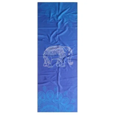 New Printed Pattern Non-slip Yoga Mat Towel Sport Fitness Gym Exercise Pilates Workout Portable Training Cover Blanket Gym Towel