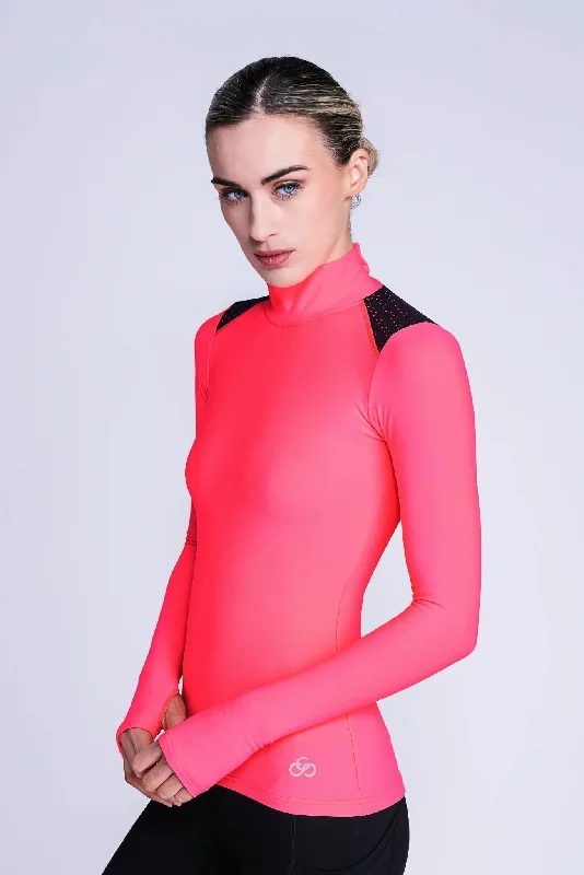 Passion Long-Sleeve Top in Pink